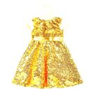 Puppen-Kleid   Goldstar  , Gr. 28-35 cm
