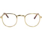 Puppen-Lesebrille, gold