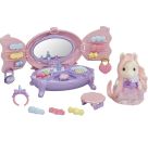 Sylvanian Families 5704 Schminkkommode mit Pony Figur