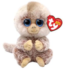 Ty STUBBY MONKEY - TAN - BEANIE BELLIE - RE