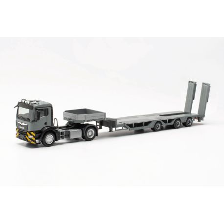 herpa - MAN TGS NN 4x4 Allrou-Sz, grau