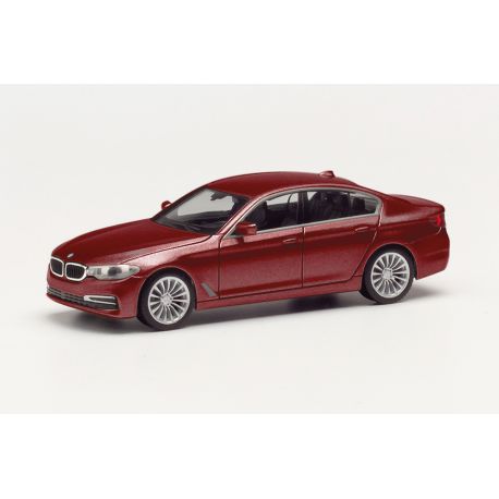 herpa - BMW 5er Limousine rot met.