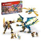 LEGO® NINJAGO 71796 Kaiserliches Mech-Duell gegen den Elementardrachen