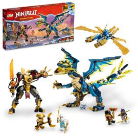 LEGO® NINJAGO 71796 Kaiserliches Mech-Duell gegen den Elementardrachen