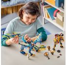 LEGO® NINJAGO 71796 Kaiserliches Mech-Duell gegen den Elementardrachen