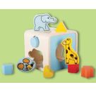 Spielmaus Holz Steckbox Wildtiere, 9 Teile