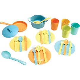 Spielmaus Küche Geschirr-Set 25-teilig, 2-fach sortiert