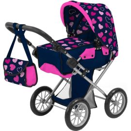Amia Puppenwagen   Herz  , mit Tasche