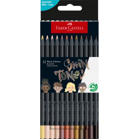 Buntst.Black Ed. 12er Skin to