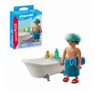 PLAYMOBIL 71167 Mann in der Badewanne