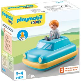 PLAYMOBIL 71323 1.2.3: Push & Go Car
