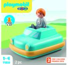 PLAYMOBIL 71323 1.2.3: Push & Go Car