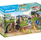 PLAYMOBIL 71355 Zoe & Blaze mit Turnierparcours