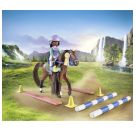PLAYMOBIL 71355 Zoe & Blaze mit Turnierparcours