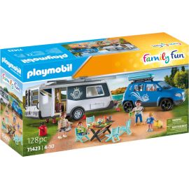 PLAYMOBIL 71423 Wohnwagen mit Auto