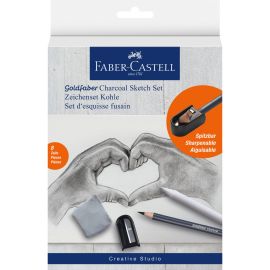 Zeichenset Goldfaber Charcoal