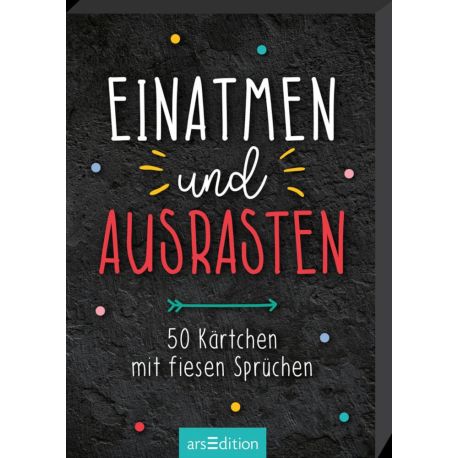 Einatmen und ausrasten