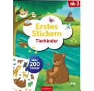 Erstes Stickern – Tierkinder