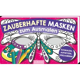 Zauberhafte Masken zum Ausmalen