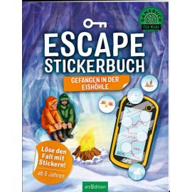 Escape-Stickerbuch – Gefangen in der Eishöhle