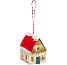 LED-Haus-Anhänger - Dekorative Weihnachten, sortiert (1 Stück)