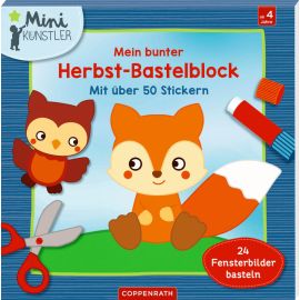 Mein bunter Herbst-Bastelblock (Mini-Künstler)