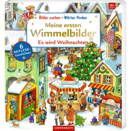 Bilder s.-Wörter f.: Meine 1.Wimmelbilder - Es wird Weihnachten