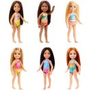 Mattel GLN73 Barbie Chelsea Beach Puppen Sortiment