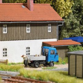 BUSCH H0 A-Set: Kohleauslieferung
