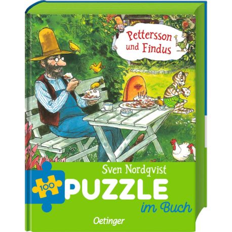 Pettersson und Findus. Puzzle im Buch