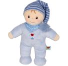 Kleine Schmusepuppe, hellblau - BabyGlück