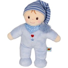 Kleine Schmusepuppe, hellblau - BabyGlück