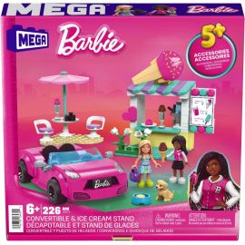 MEGA Barbie Cabrio & Eisstand