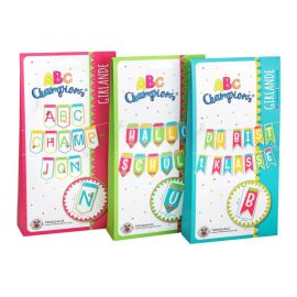ABC CHAMPIONS Girlande, sortiert  (1 Stück)