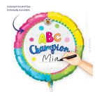 ABC CHAMPIONS Folienballons, sortiert (1 Stück)