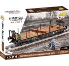 COBI 6284 German Railway Schwerer Plattformwagen Typ SSY