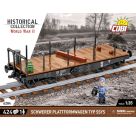 COBI 6284 German Railway Schwerer Plattformwagen Typ SSY