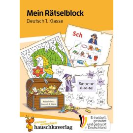 Mein Rätselblock Deutsch 1. Klasse