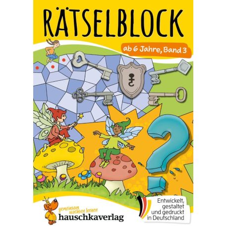 Rätselblock ab 6 Jahre - Band 3