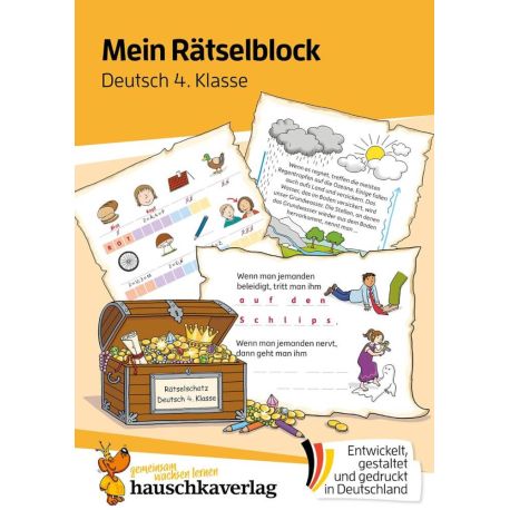 Mein Rätselblock Deutsch 4. Klasse