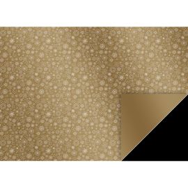 Karton 50x70cm 300g Kristall gold