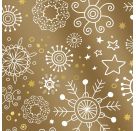 Karton 50x70cm 300g Kristall gold