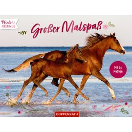 Großer Malspaß für Pferdefreunde