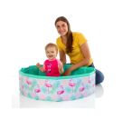 Splash & Fun Fix Pool Flamingo  80 cm, faltbar, mit Tasche