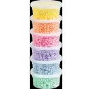 Bügelperlen-Set Pastell 3000St