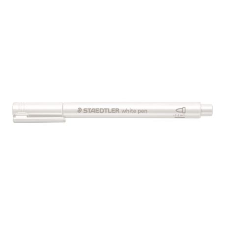 Marker white pen weiß