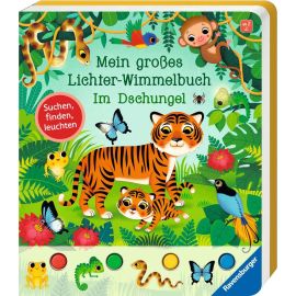 Mein großes Lichter-Wimmelbuch: Im Dschungel