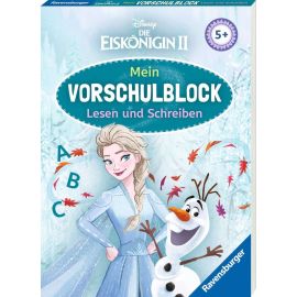 Disney Die Eiskönigin 2 Mein Vorschulblock Lesen und Schreiben – Konzentration, Erstes Lesen und Schreiben und Rätseln