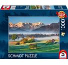 Puzzle Garmisch-Partenkirchen, Murnauer Moos 1000Teile