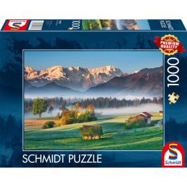 Puzzle Garmisch-Partenkirchen, Murnauer Moos 1000Teile